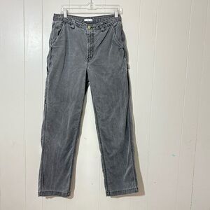 Aritzia TNA Greenwich Carpenter Gray Pants Size 8